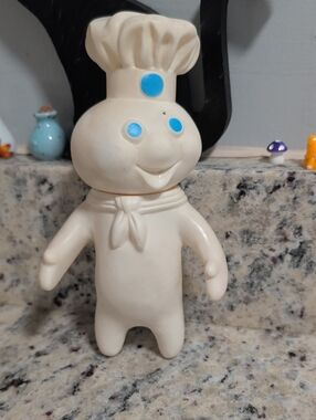 Vintage 1970's Pillsbury Dough Boy Squish Toy